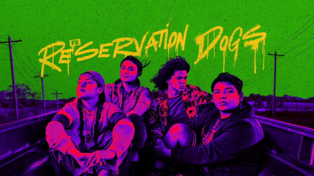 Title art for the final season of the FX series Reservation Dogs.