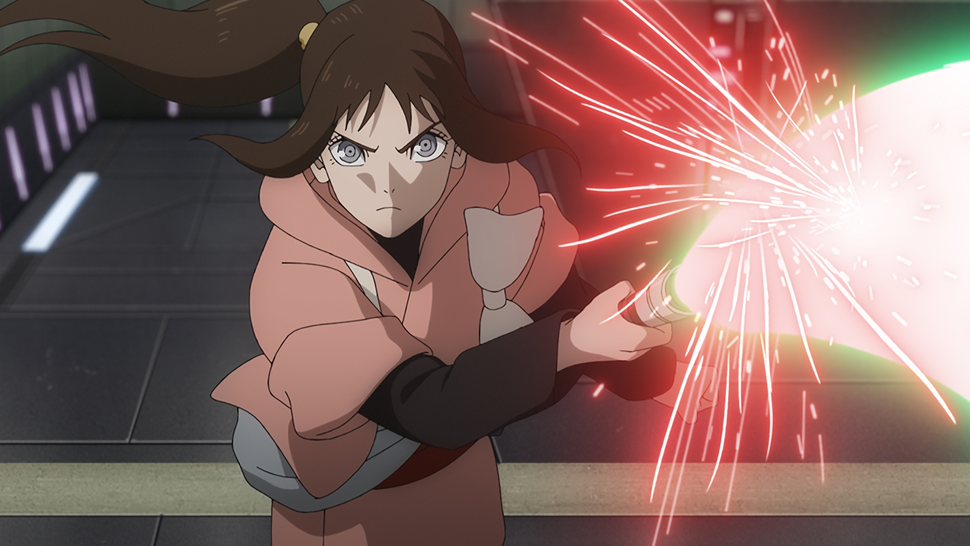 Kara from Star Wars: Visions Presents – The Ninth Jedi