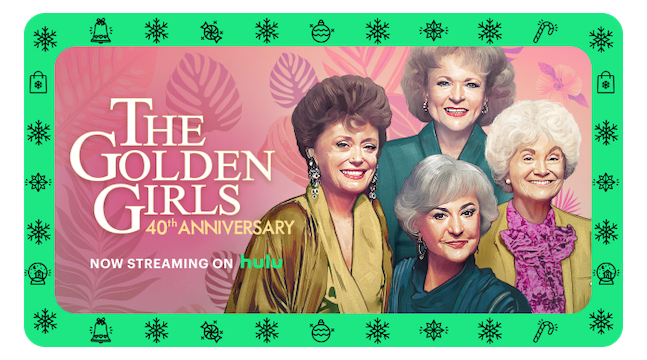 Golden Girls Active Promo MWT Asset - Hulu Perks