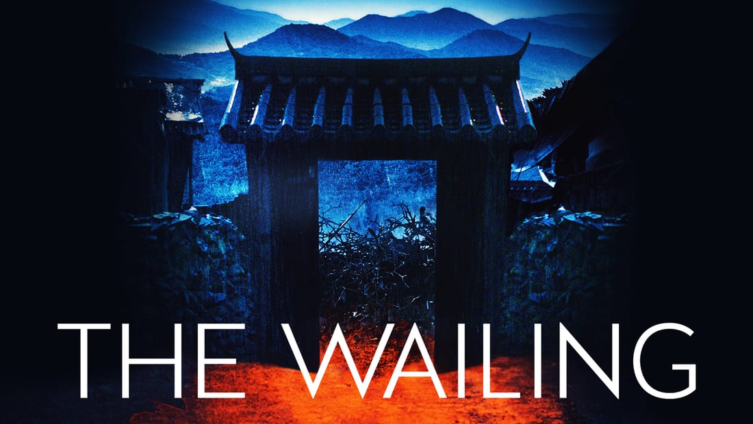 A dark mountainous terrain featuring The Wailing title art.