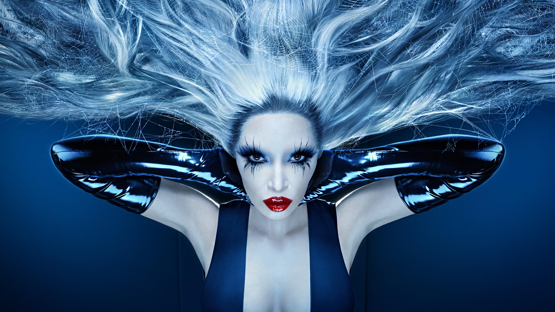 A close-up of Kim Kardashian