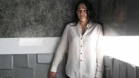 A still image from the horror movie Down.