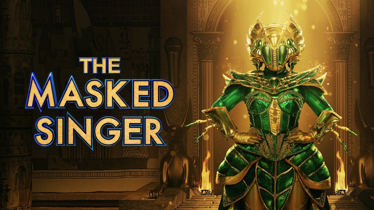 Title art for the reality TV game show, The Masked Singer.