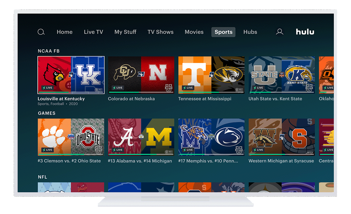 ncaa football streaming service