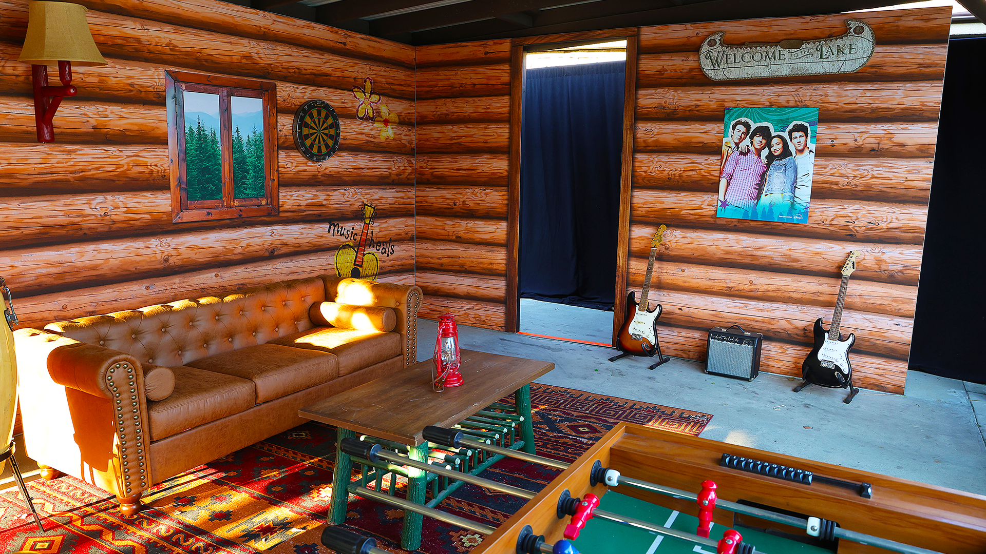 Entrance to Camp Rock, Disney+ Dive-In Theater with Swimply