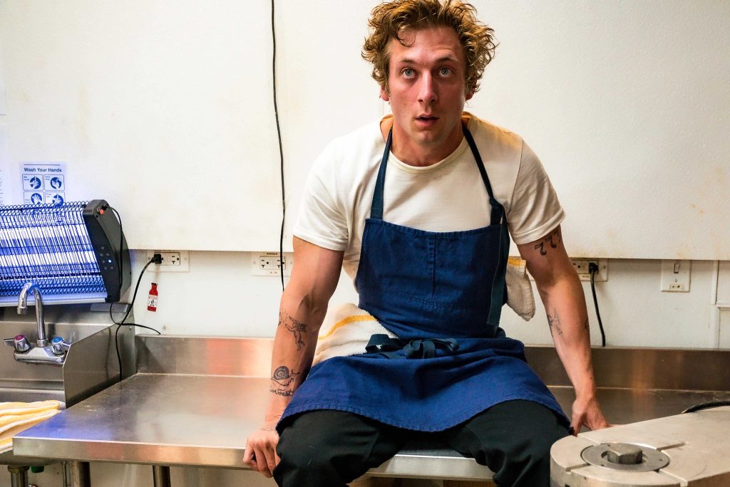 A still of Jeremy Allen White as Carmy in the FX series, The Bear.