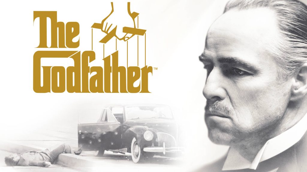 Title art for the Diane Keaton movie The Godfather.