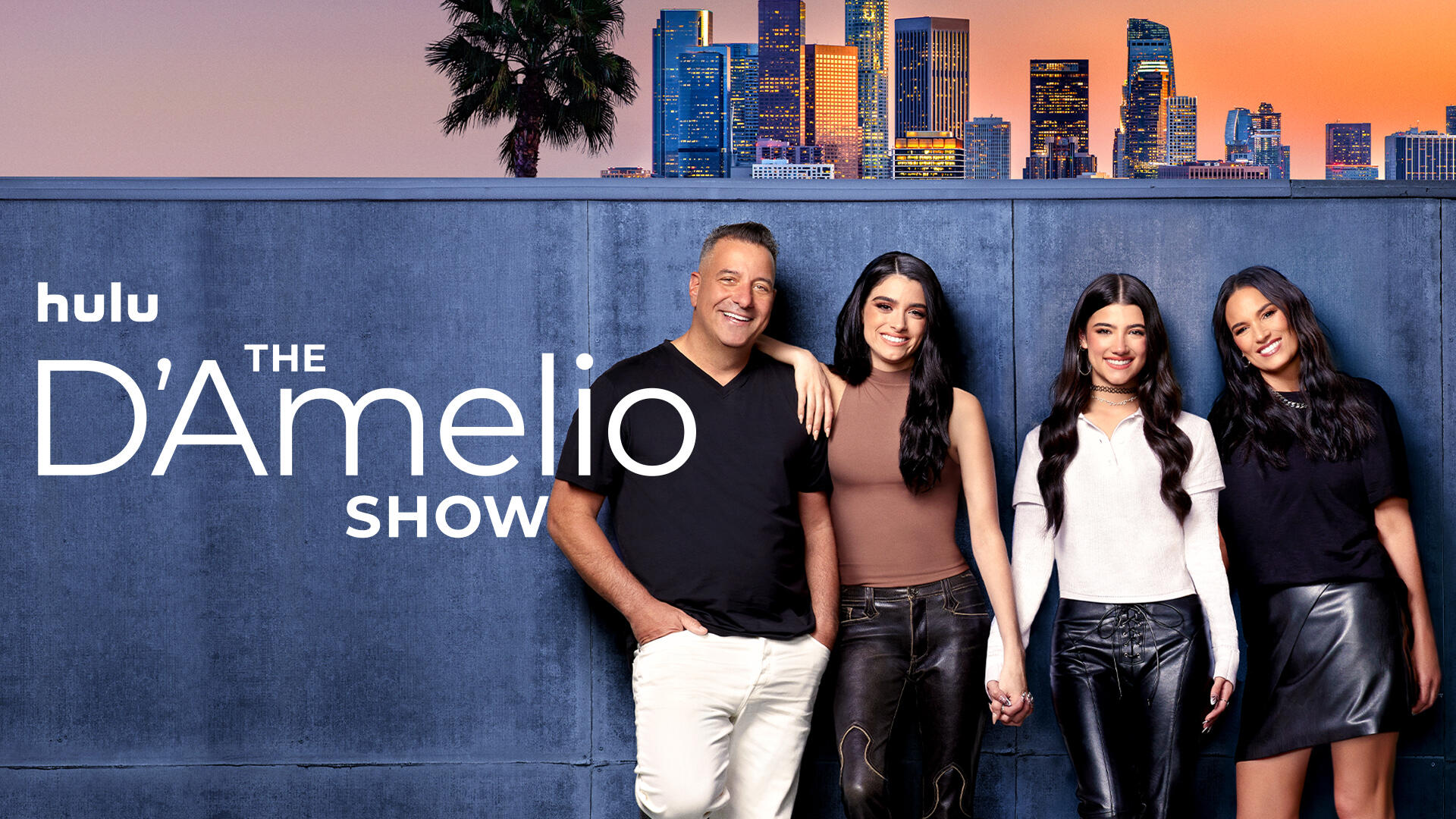 Title art for the D'Amelio show on Hulu.