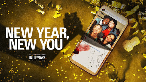 Title art for the holiday horror movie New Year, New You.