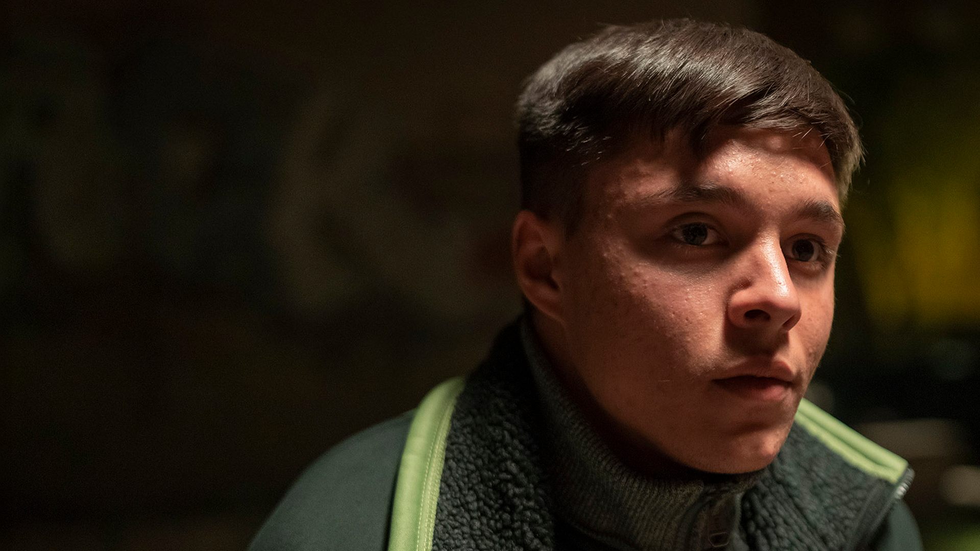 A closeup of Baby (Roberto Gutierrez).