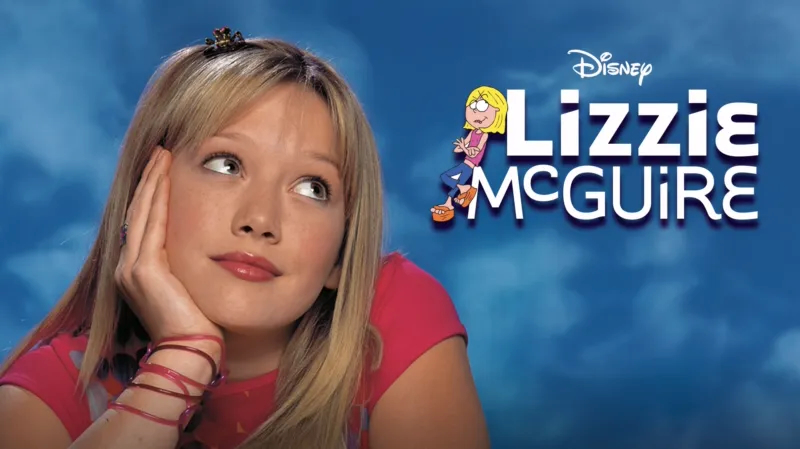 Title art for the Hilary Duff TV show Lizzie McGuire.