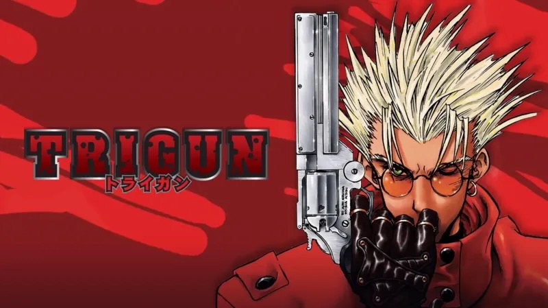 Title art for the anime series Trigun.
