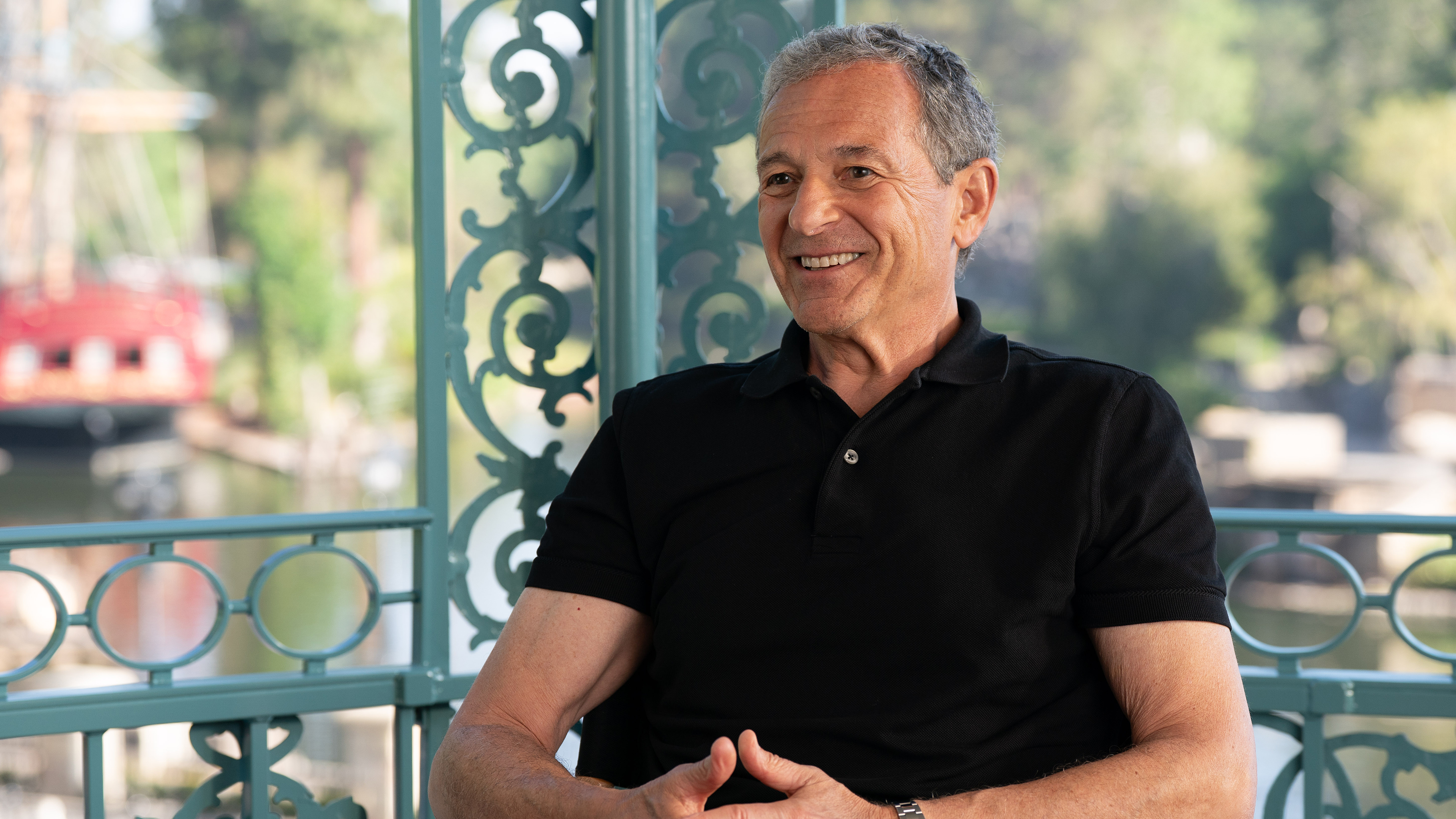 Bob Iger in the Disney Worldbuilders documentary.